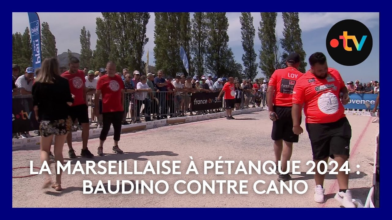 Mondial la Marseillaise à pétanque 2024 : 16e de finale Cano contre Baudino