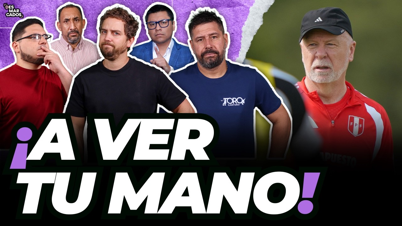&iquest;QU&Eacute; SORPRESAS PREPARA MANO? &iquest;LAPADULA Y VALERA JUNTOS EN LA DELANTERA PER&Uacute;? - #DESMARCADOS