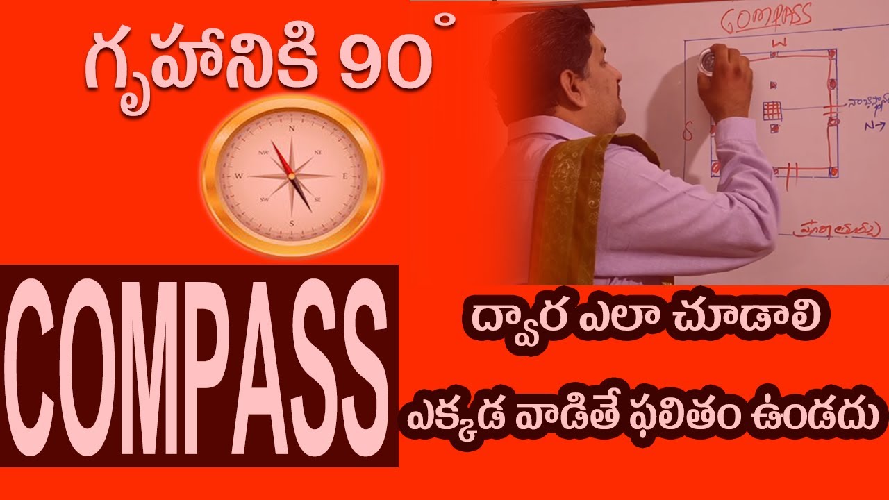 SV-1011 గృహంలో కంపాస్ ని ఎలా వాడాలి ఎలా వాడకూడదు || Compass Vastu || Degree Orientation