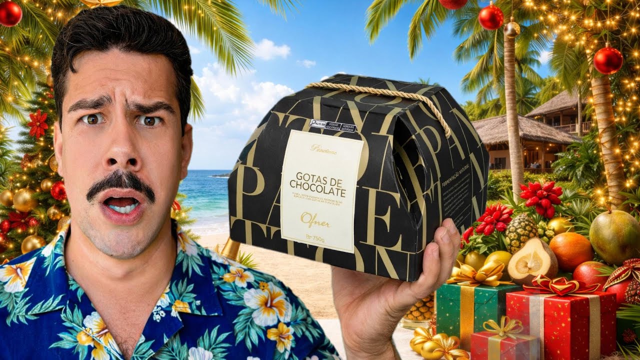 Provamos o Chocotone mais Caro do Mercado - Natal 2025
