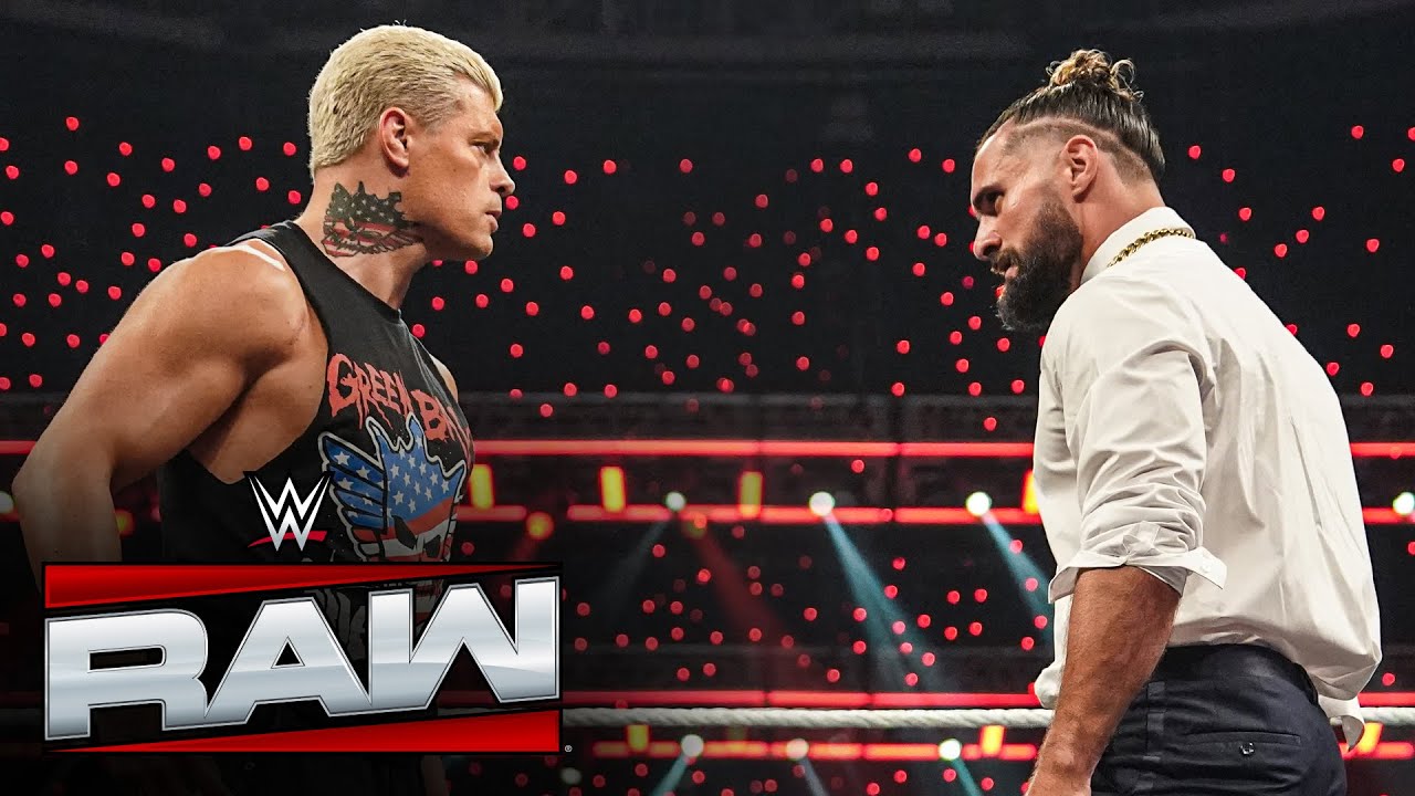 Cody Rhodes stops Seth Rollins&rsquo; post-match attack on Jey Uso: Raw highlights, June 16, 2025