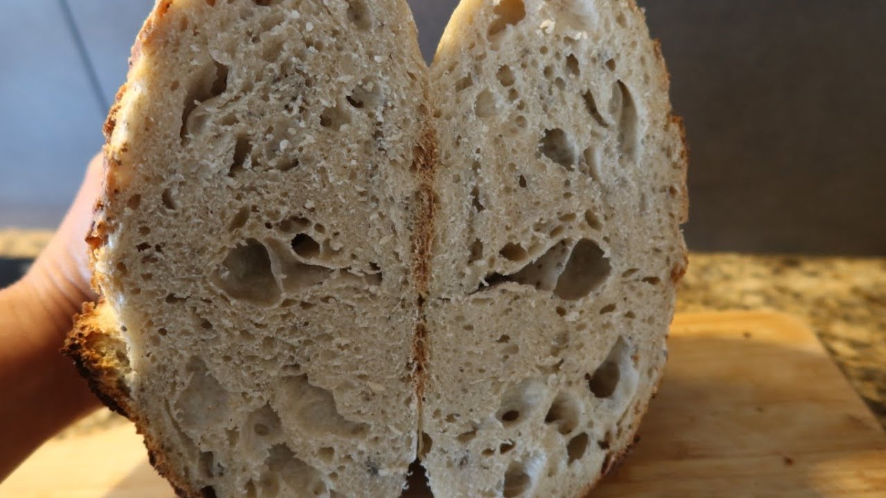 My First Sourdough Bread and it was Amazing! 