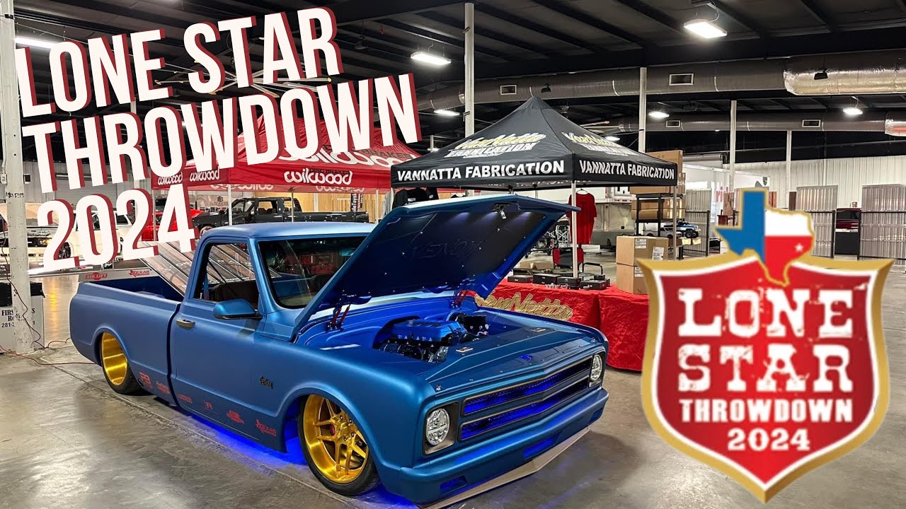 Lonestar Throwdown 2024 in Conroe Texas in 4K.LST2024 Custom Truck and Car Show. 