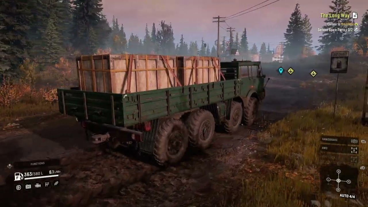 Snowrunner - Tatra T813 - Very Easy Mission For Such Truck