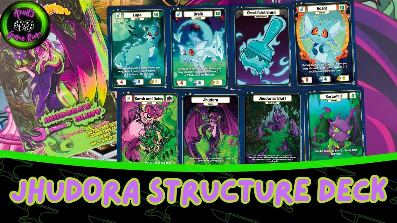 JHUDORA STRUCTURE DECK | NEOPETS BATTLEDOME TCG