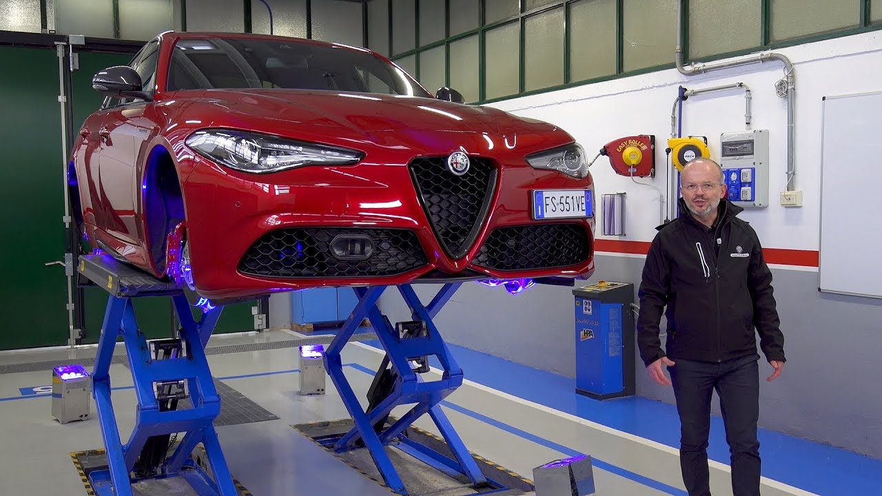 Alfa Romeo Driving Academy in Balocco – Technical Presentation