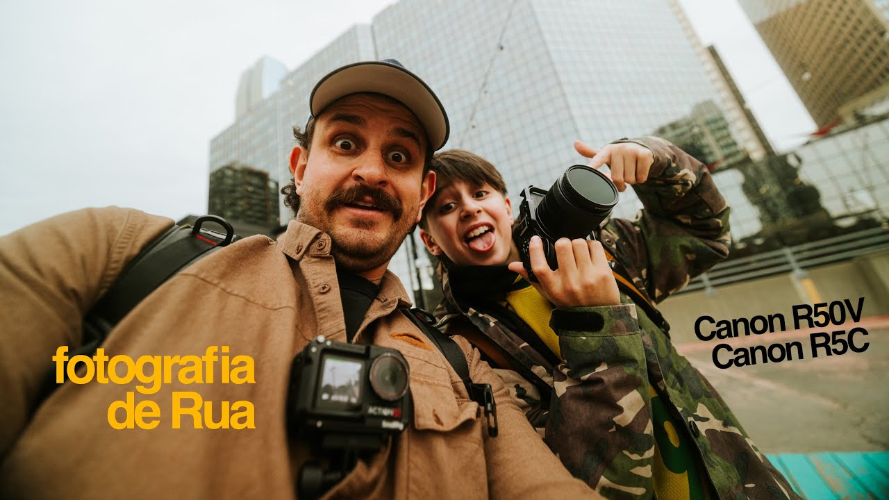 FOTOGRAFIA DE RUA COM MEU FILHO, Mark Franzen | POV feito com DJI Action 5 Pro