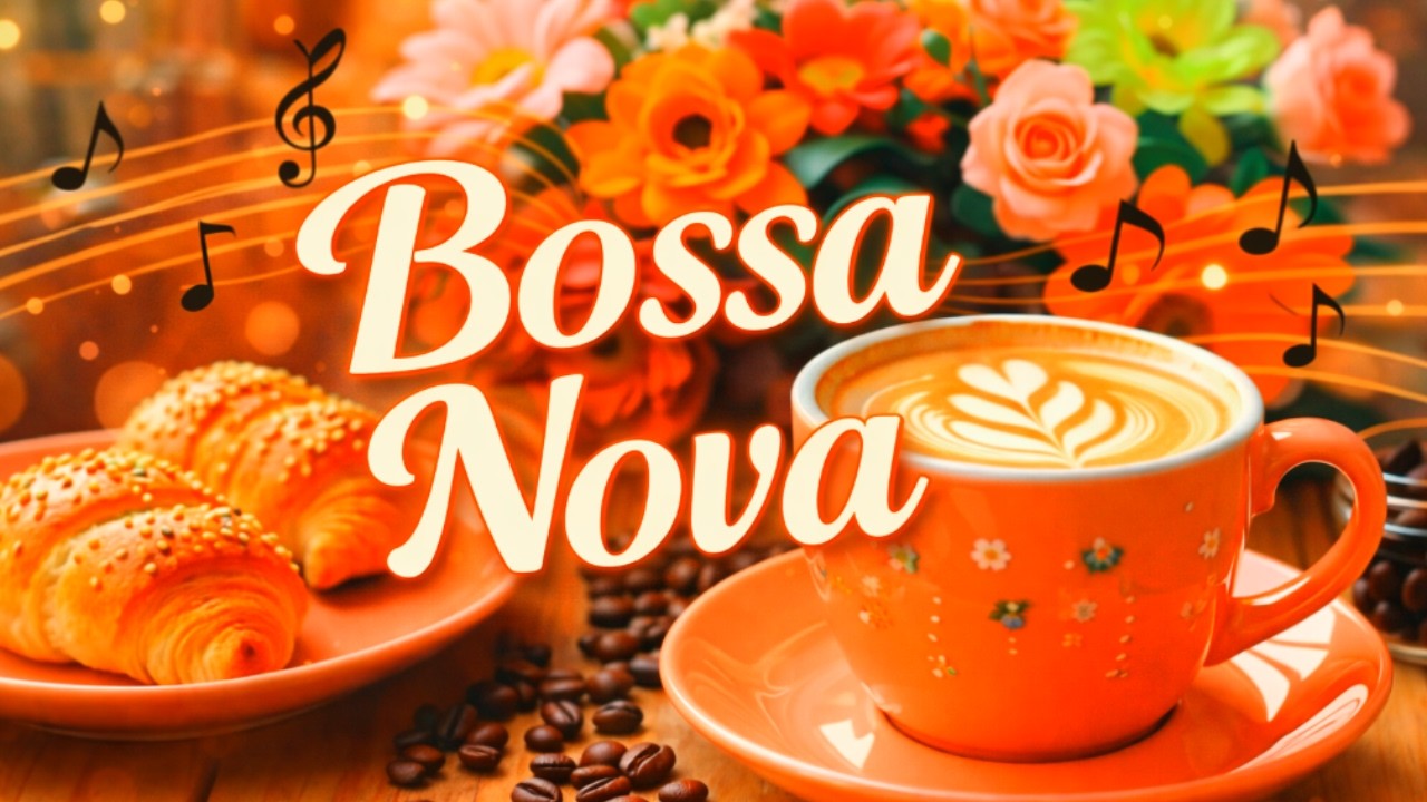 Bossa Nova Café ☕ Floral Morning Jazz Piano for Relax & Focus