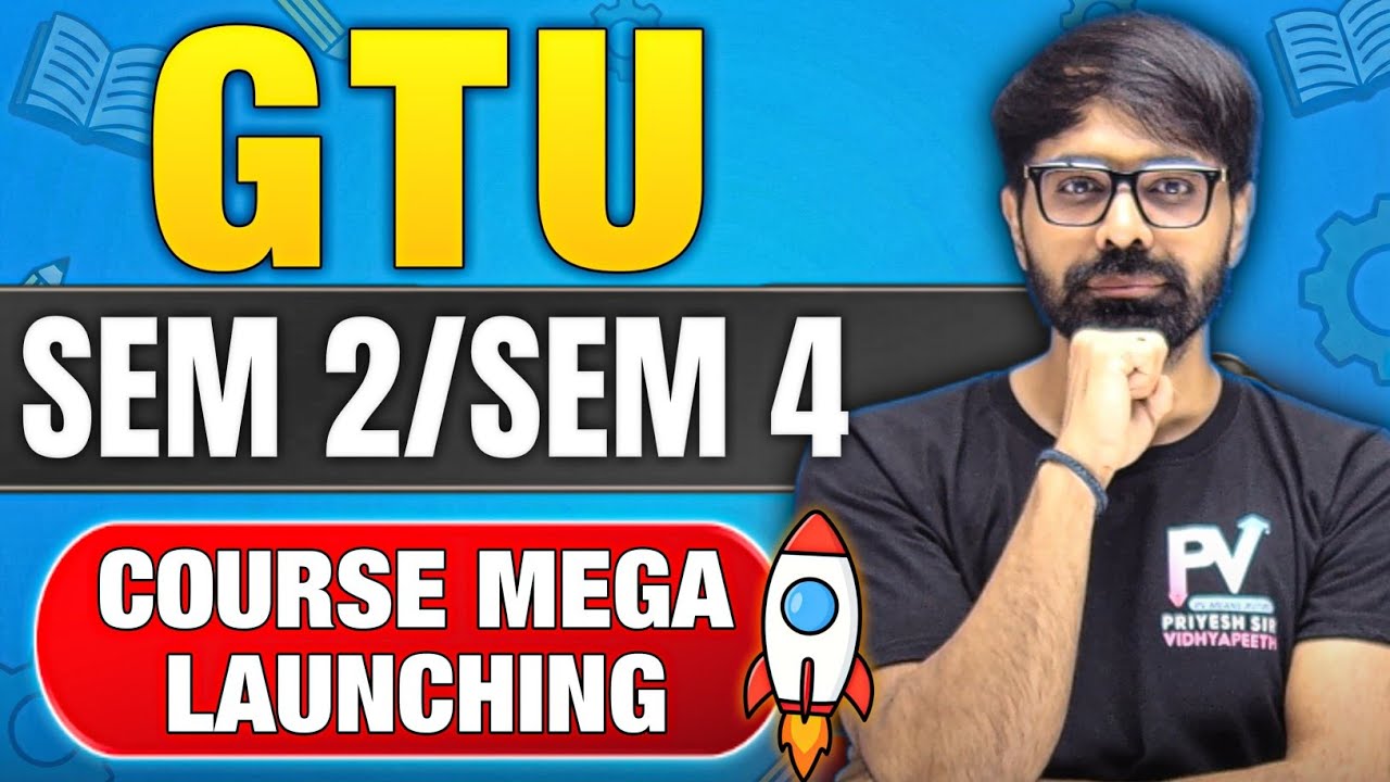 SEM 2 & 4 Courses Mega Launching 🔥 Paheli Baar Saare Teachers Eek Sath 😱 Be Ready 🔥