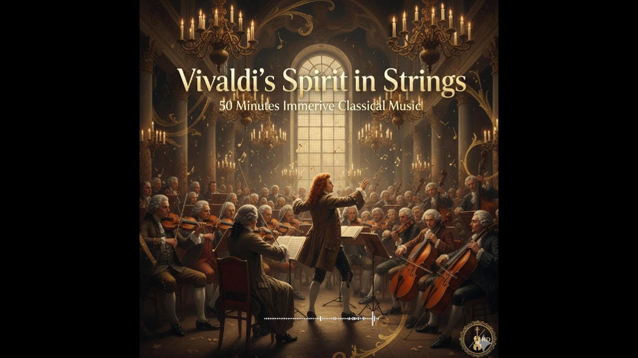 비발디 오마주 현악곡 | 50분 집중 & 휴식 음악 Vivaldi-Inspired String Performance | 50 Min Focus & Relax