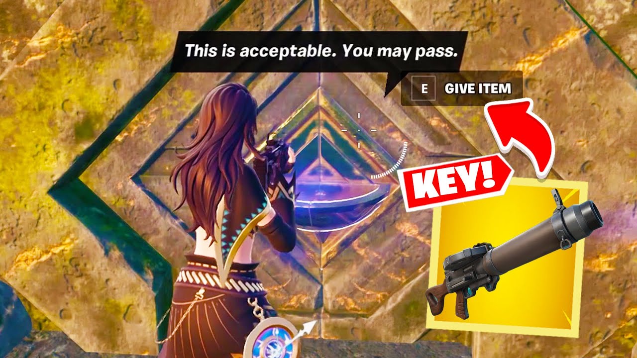 How To Open The Secret Legendary Vault - The Flames Pass Fortnite