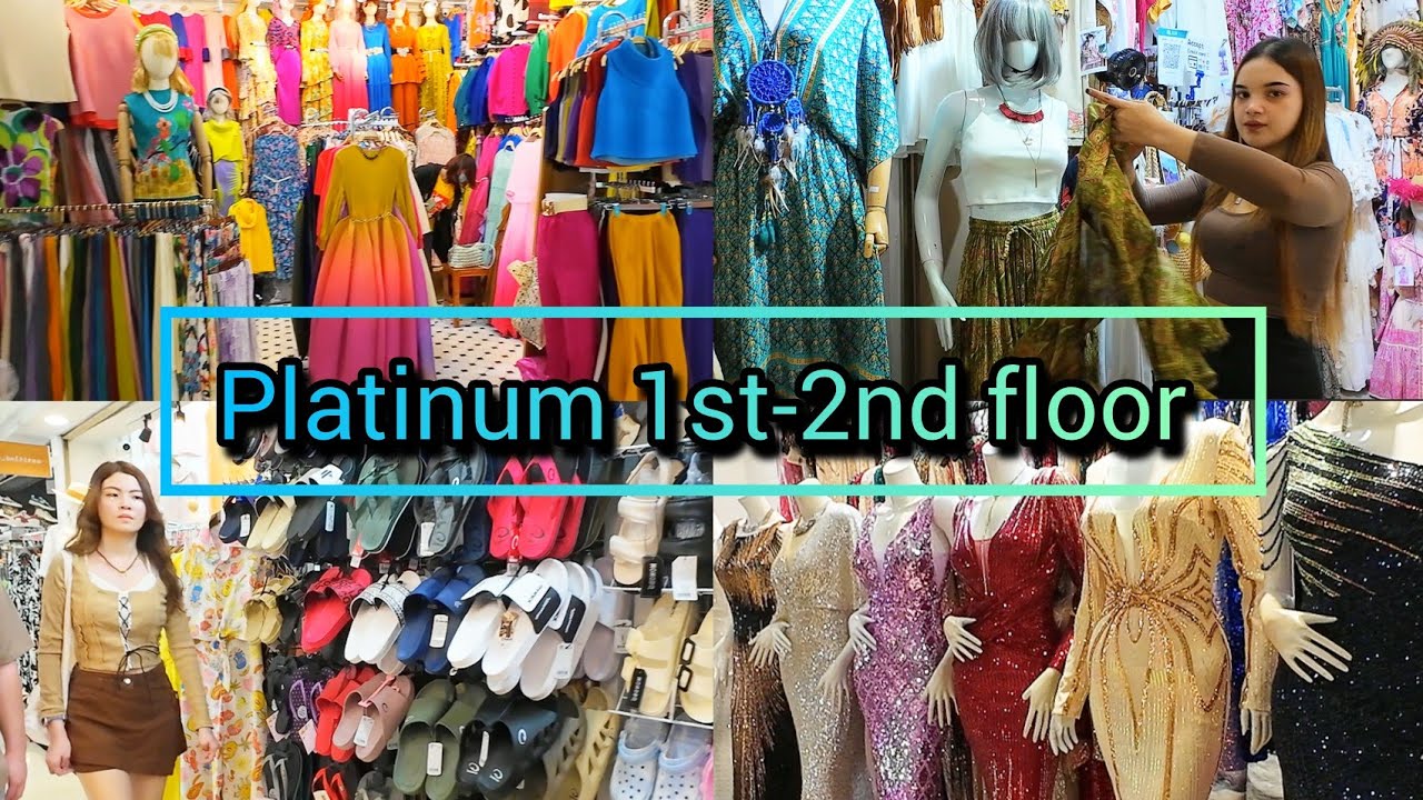 Walking at Platinum Fashion Mall 1st-2nd floor Update 13/05/24 Bangkok Shopping Mall, แพลตตินั่ม