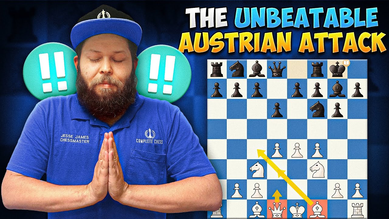 The Unbeatable Chess Opening | Austrian Attack, Defeat the Pirc Defense