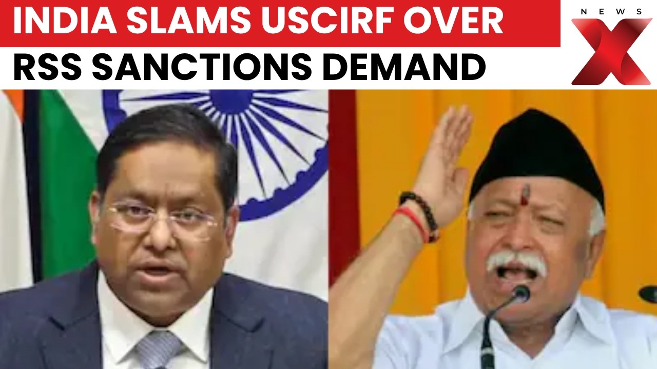 India Hits Back At USCIRF Over RSS Sanctions Call