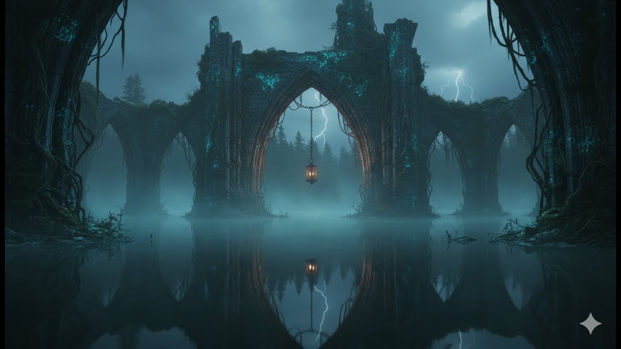 Cinematic Dark Ambient Sleep Music | The Sunken Cathedral [Dungeon Synth]