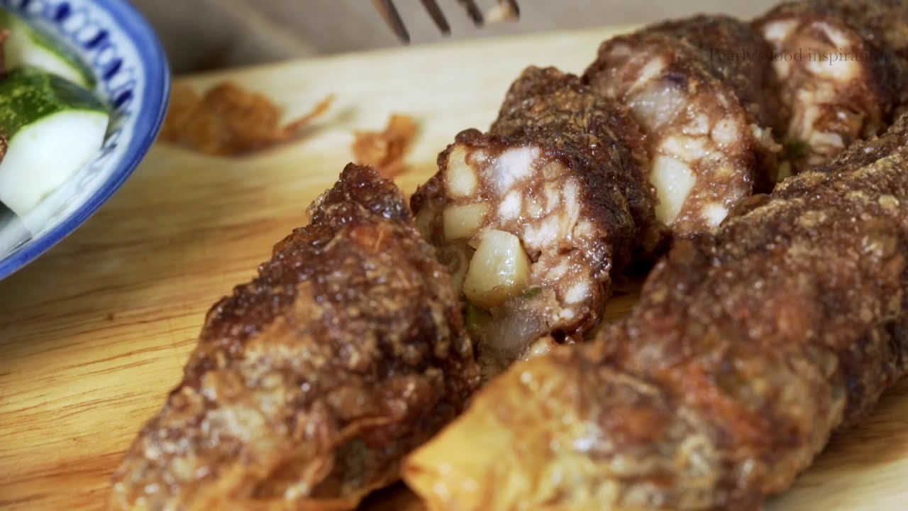 Ngoh Hiang Lor Bak |Five Spice Meat Roll - Nyonya Pearly Kee