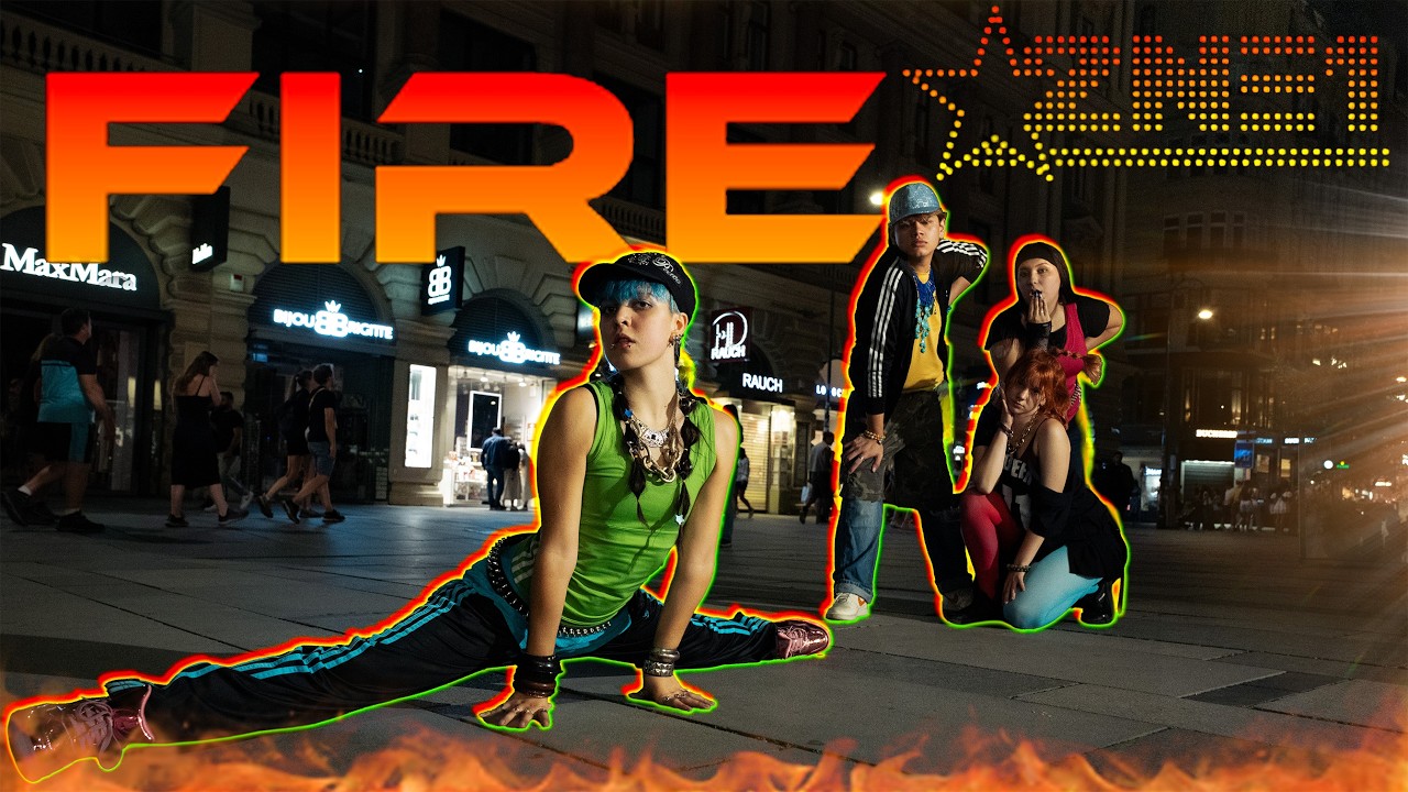 [KPOP IN PUBLIC VIENNA] - 2NE1 (투애니원) - FIRE - [DANCE COVER] [ONE TAKE] [4K] [+ KARAOKE]