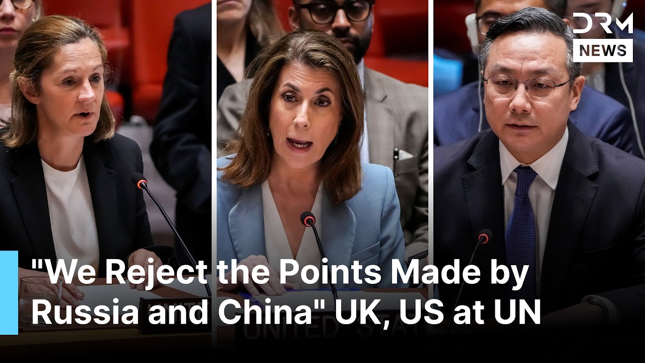 China, US and UK Clash at UN Security Council Over Iran Nuclear Program and Sanctions | AC1G