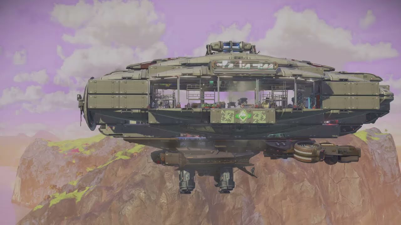 NO MANS SKY passenger blimp i built