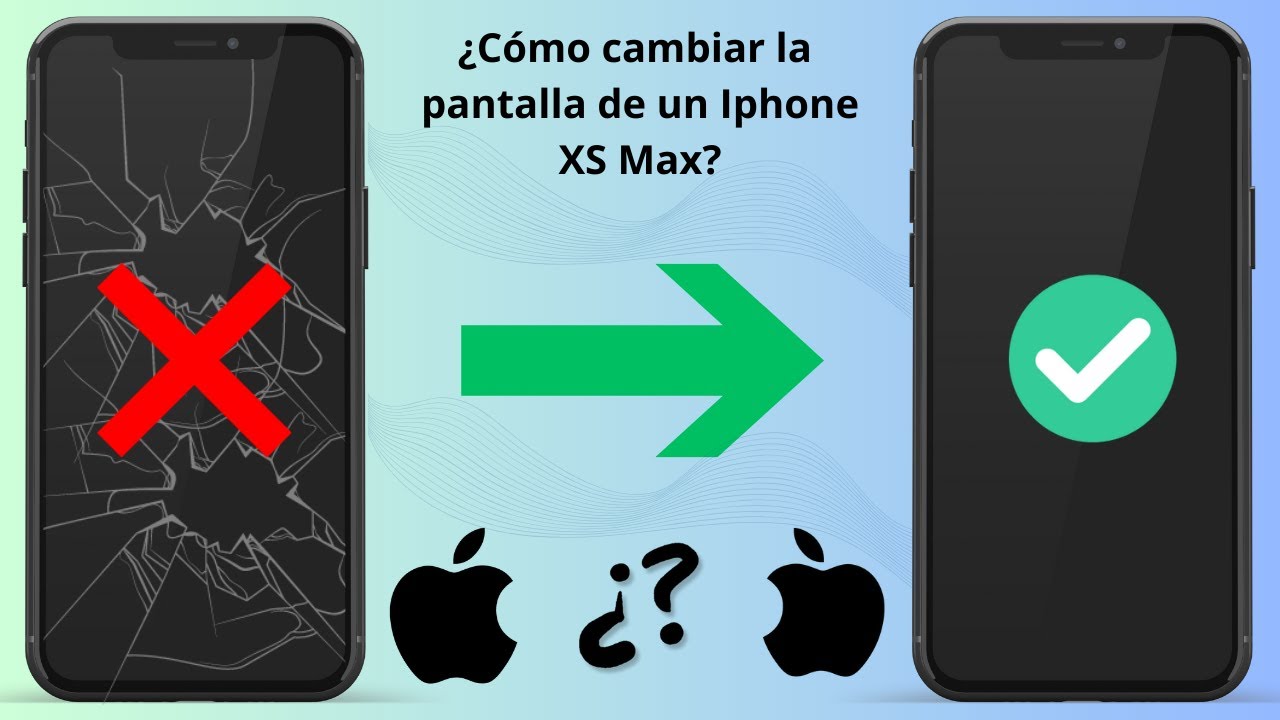 CÓMO CAMBIAR la PANTALLA a un IPHONE XS MAX