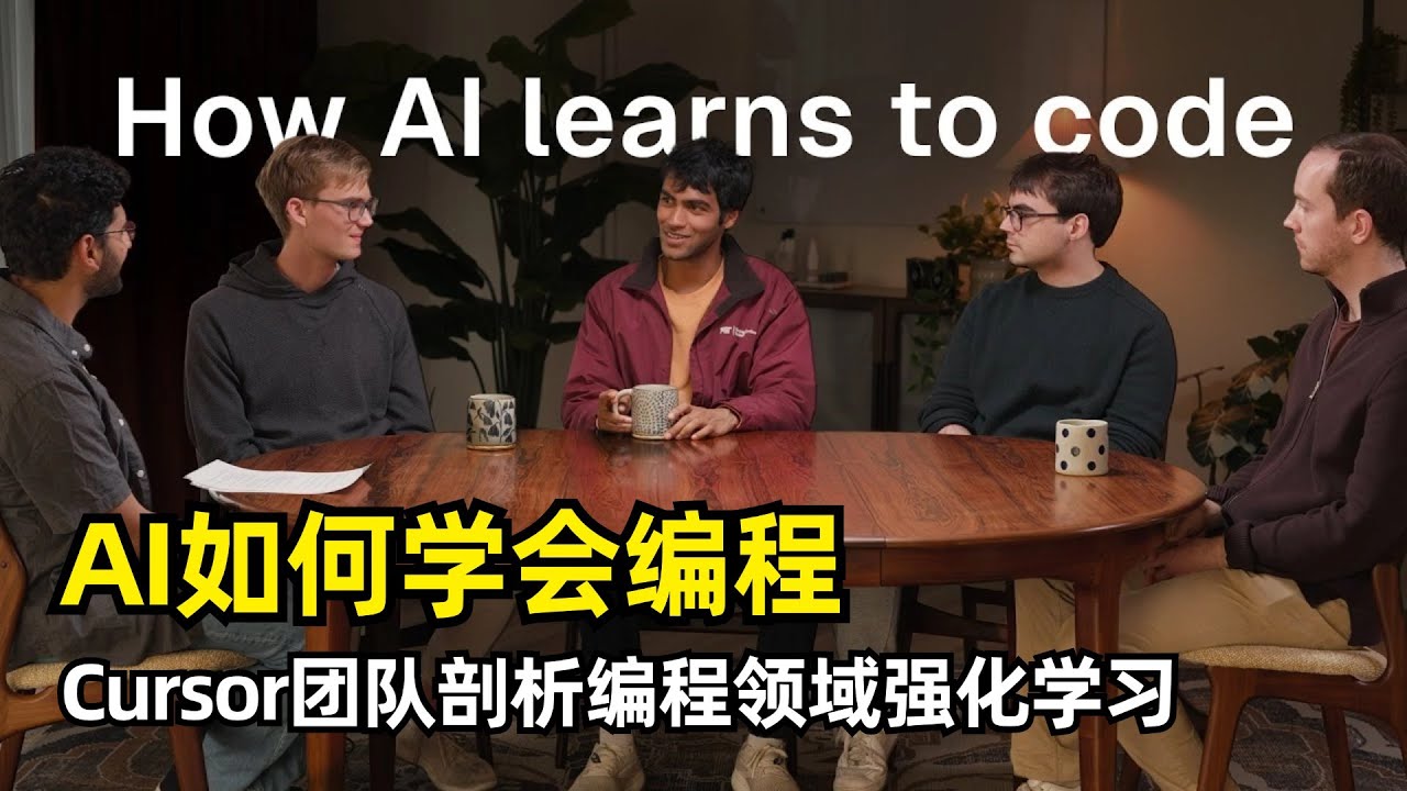 【人工智能】AI如何学会编程 | Cursor团队内部分享 | 强化学习 | 多步骤工具调用 | 奖励信号 | 信用分配 | 长上下文 | 状态工具 | 硬件优化 | 编程agent的未来