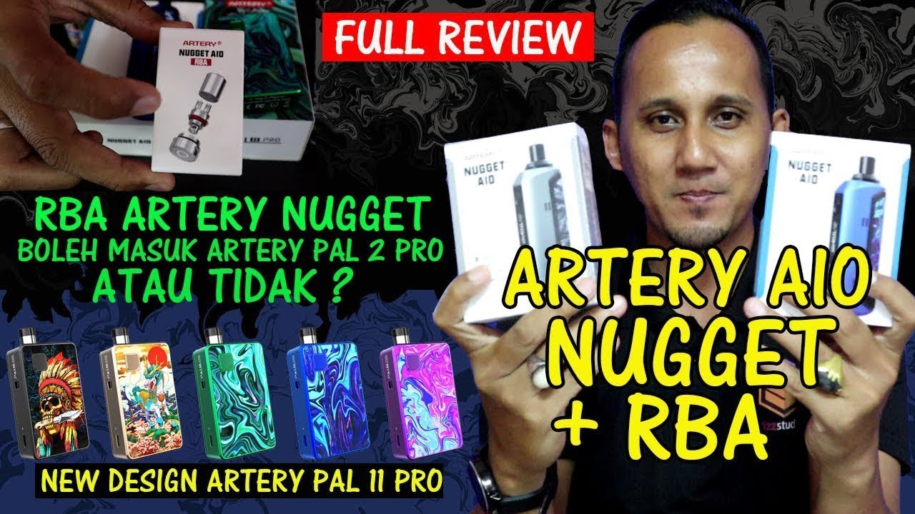 ARTERY AIO NUGGET + RBA RBA Nugget Boleh Masuk Dalam Pal 11 Pro Tak