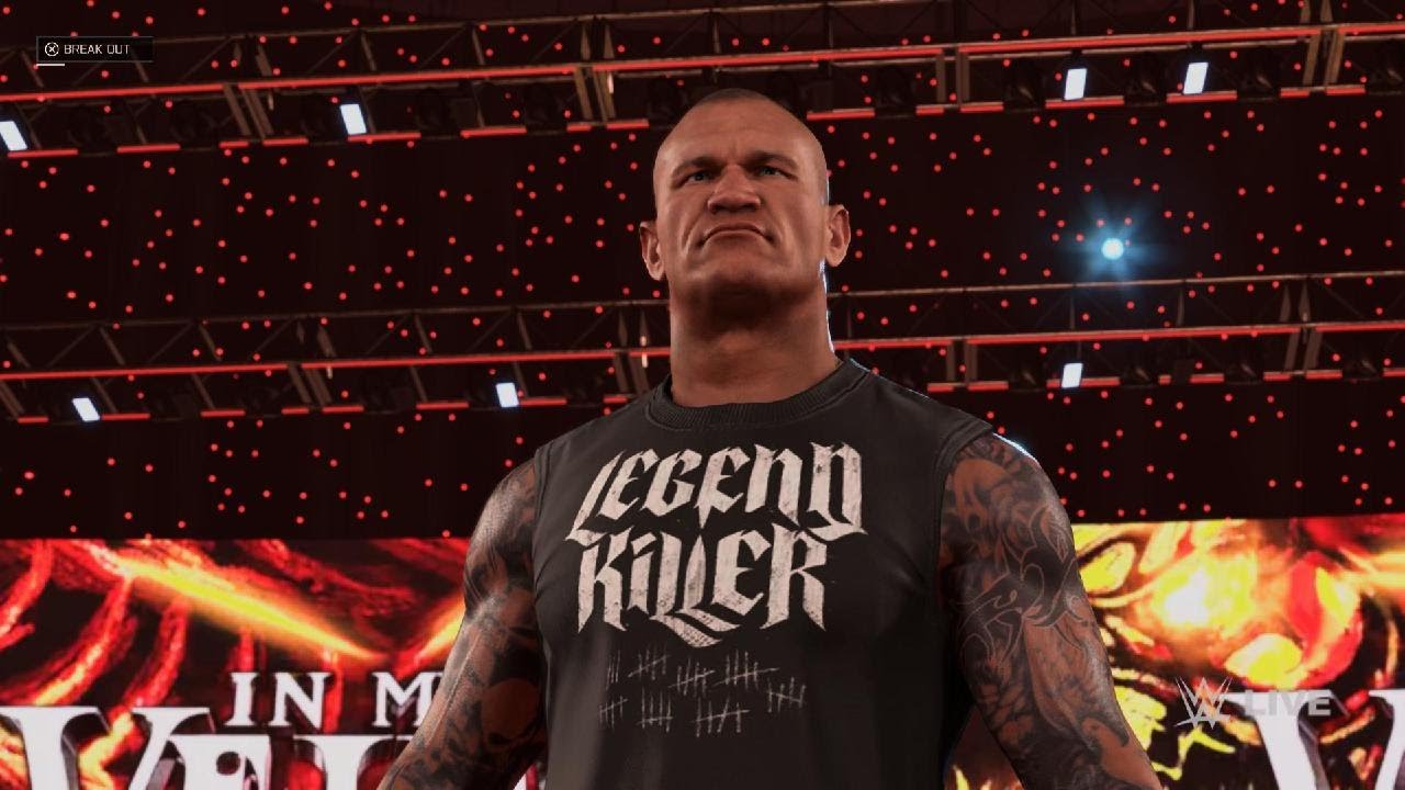 WWE 2K25 Rey Mysterio vs Randy Orton