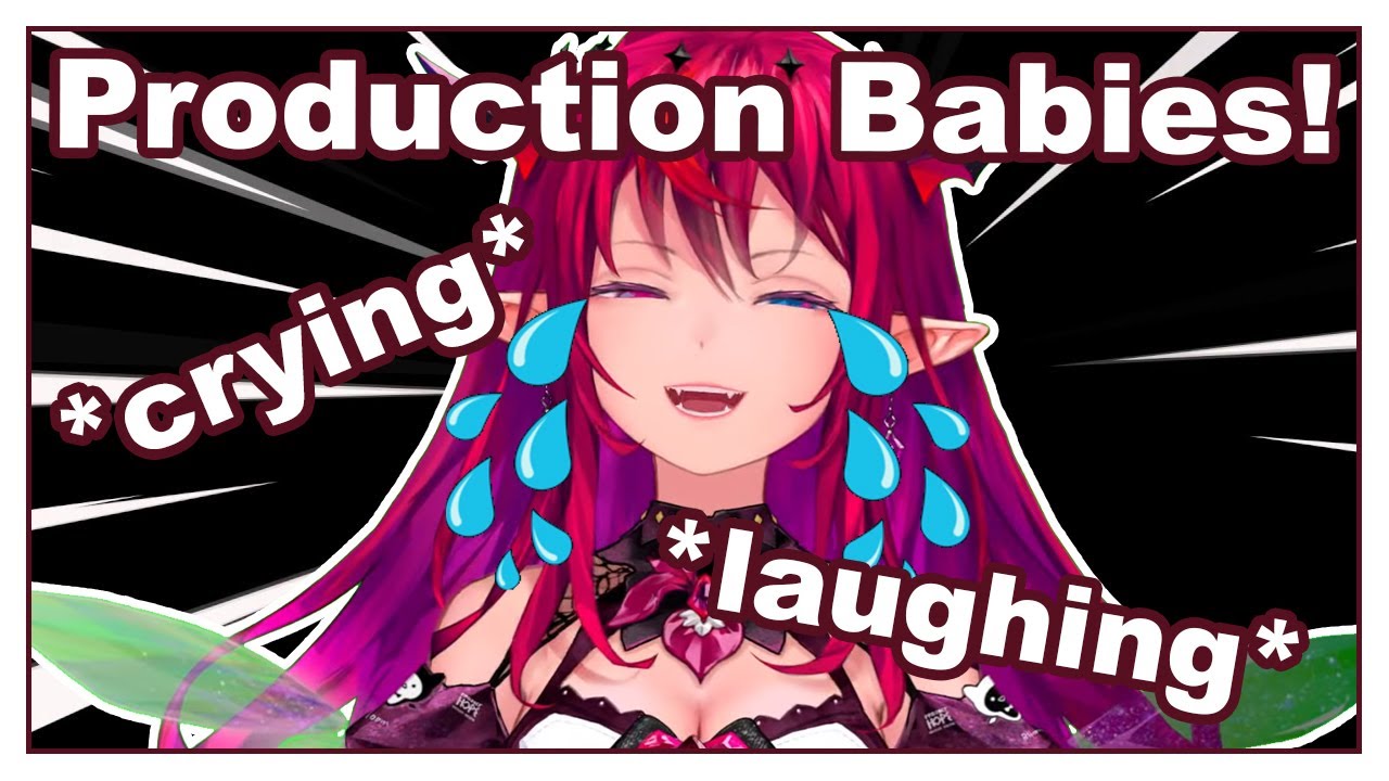 IRyS cries laughing about 'Production Babies'... [IRyS | Hololive English]
