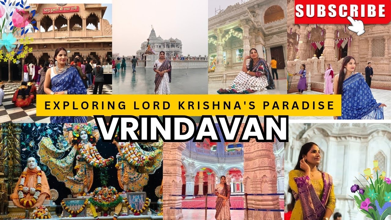 Where Every Street Feels Divine \Finding Peace in Vrindavan 🌸.Vrindavan diaries.🙏🛕🧿@Srutishreedash