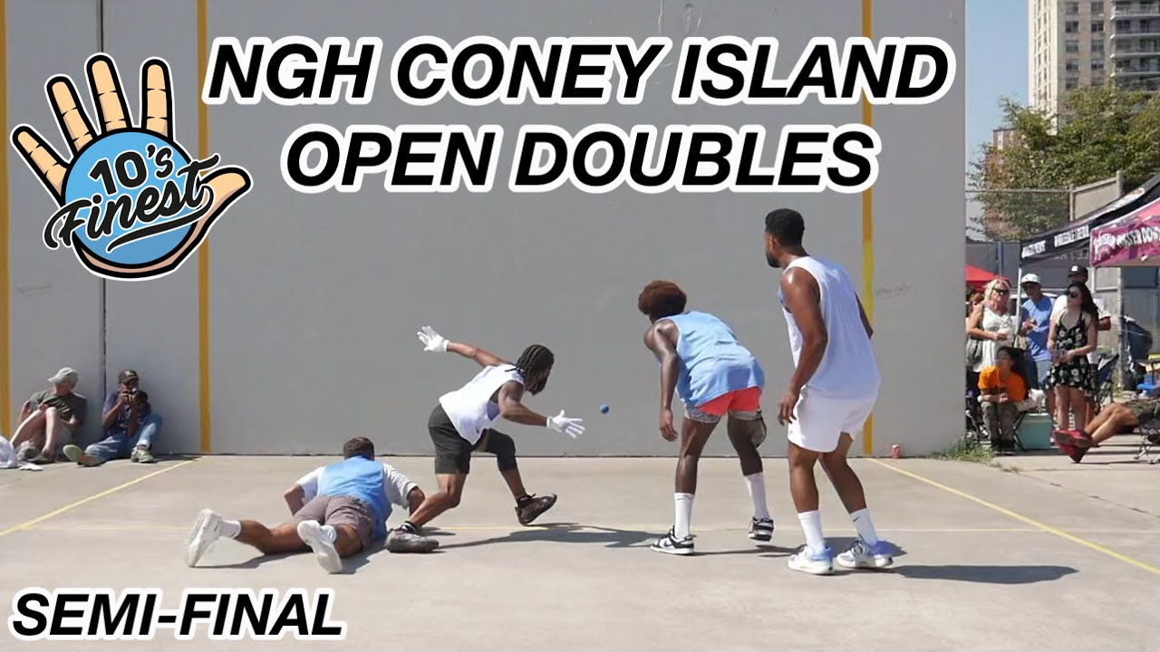 NGH Coney Island Open Doubles | Semi-Final: Naz and Julio VS. Sam Clutch and Carlin