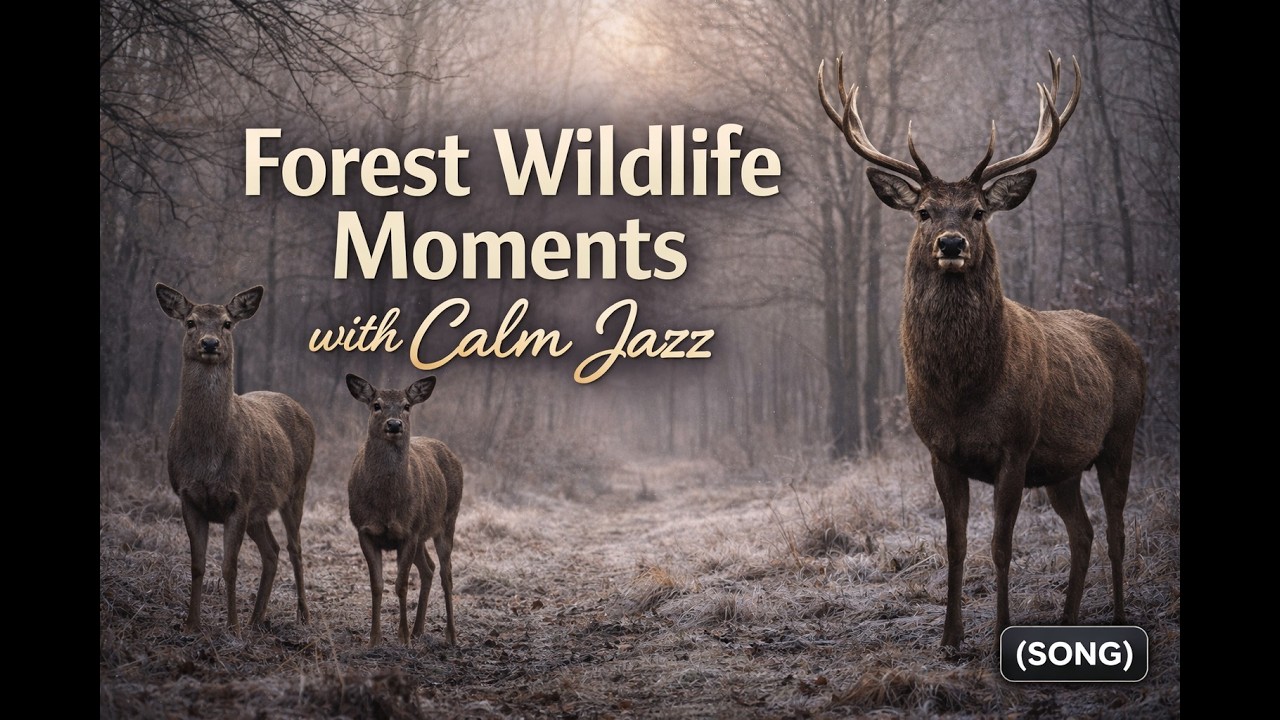 Forest Wildlife Moments with Calm Jazz (SONG)