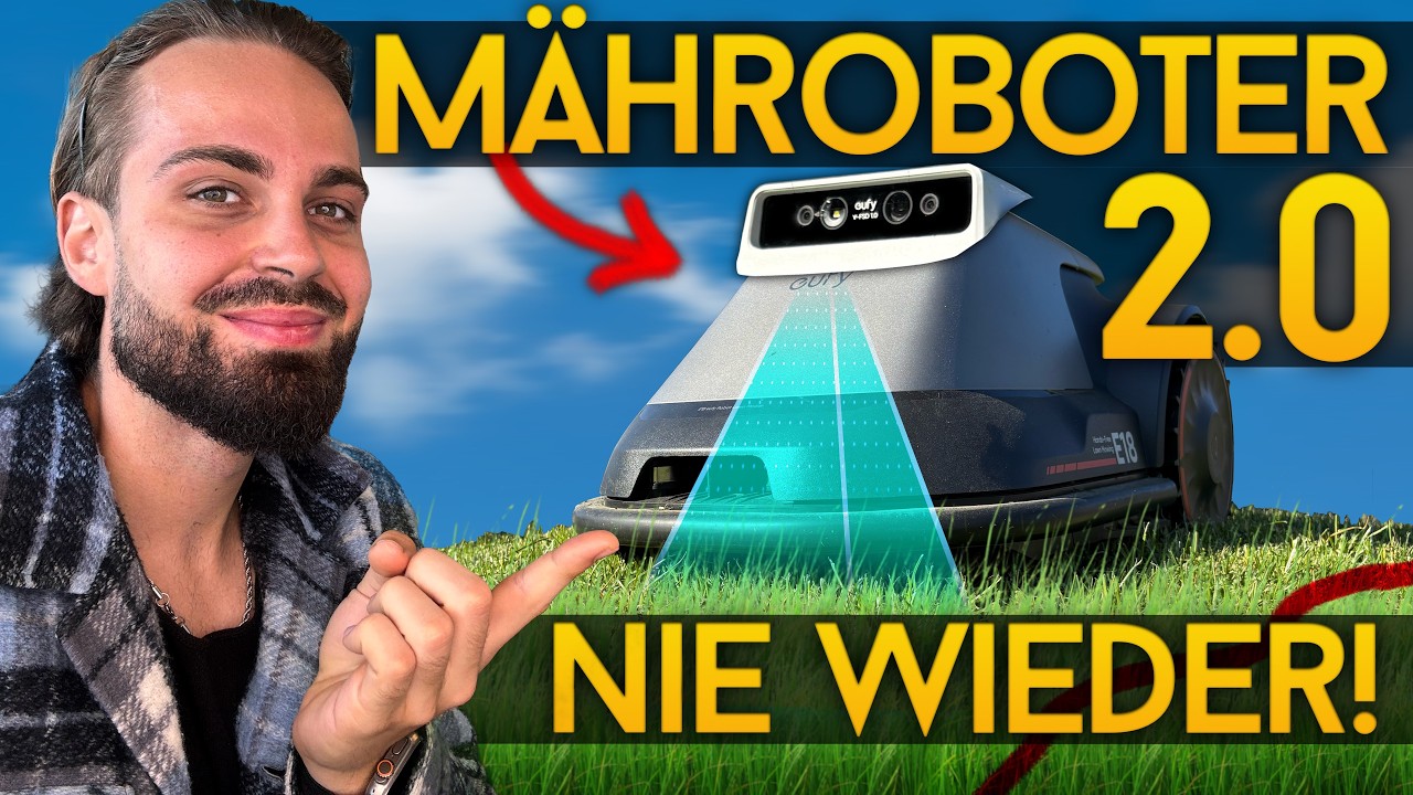 Der beste NEUE Mähroboter ohne Begrenzungskabel & RTK! - eufy E18 Test!