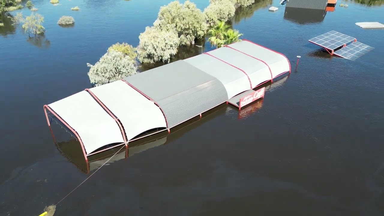 MIldura Floods 2022 - Yelta Levee Breach