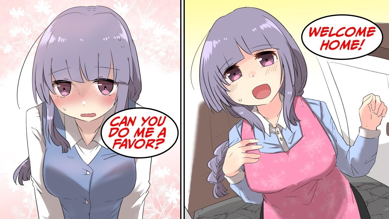 [Manga Dub] This new girl at work asked me for a favor… But then… [RomCom]