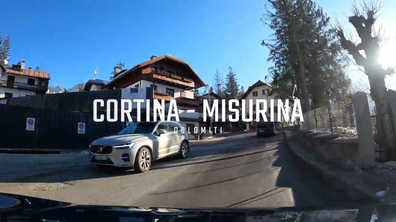 Scenic Drive Cortina - Misurina  Dolomiti 4K