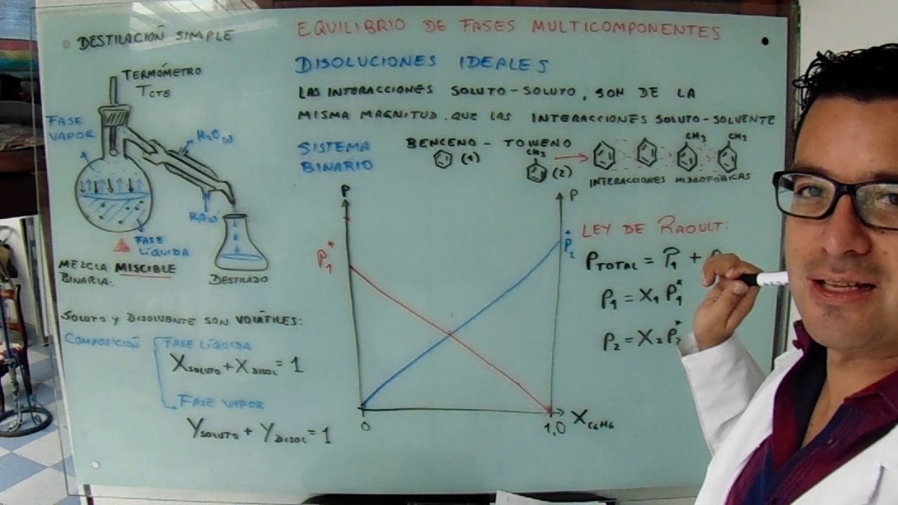 Equilibrio de fases multicomponentes