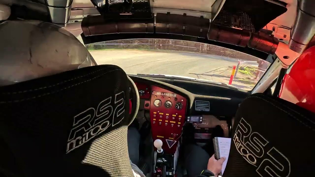 53 Rajd Świdnicki, Millers Oils HRSMP 2025, Majcher/Adamski, Subaru Legacy RS, onboard OS 3