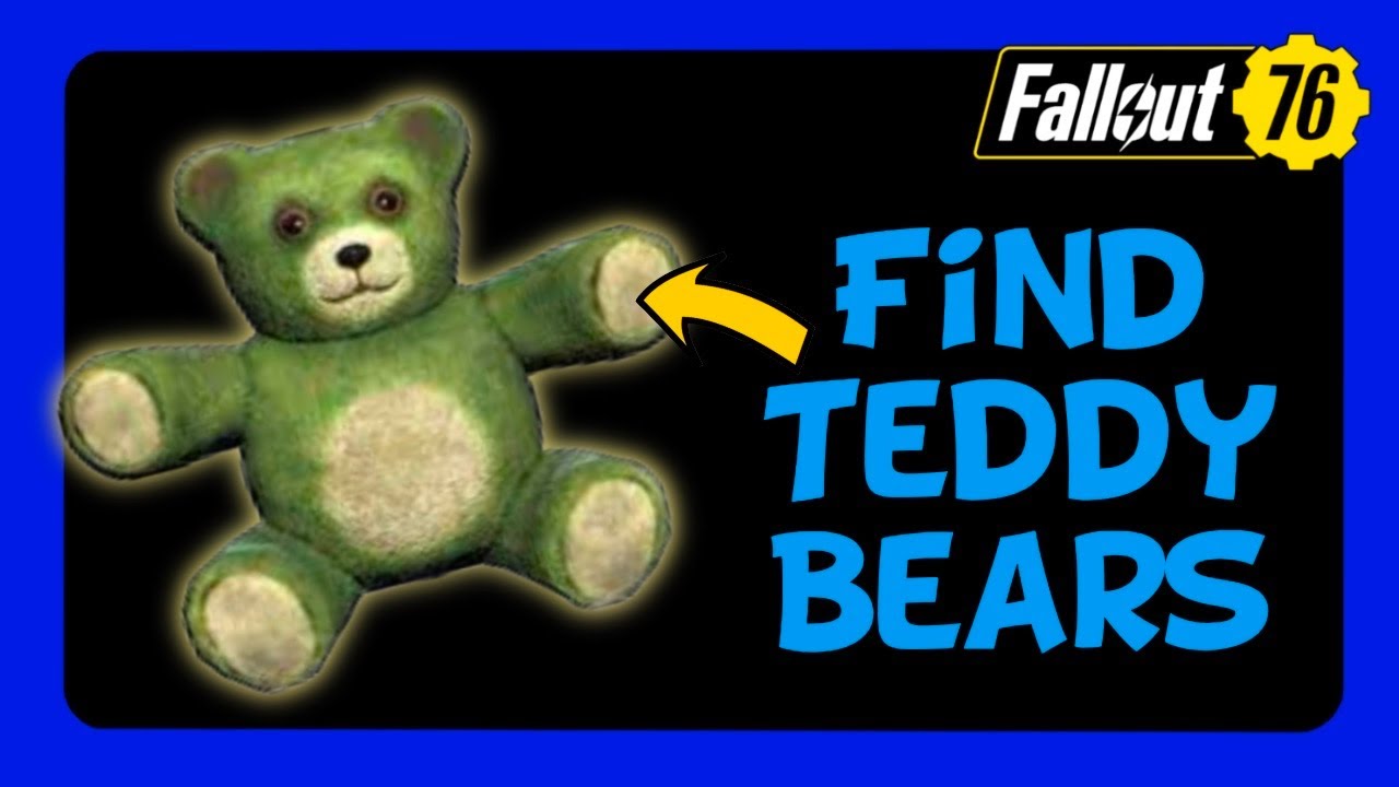 Guaranteed Teddy Bears: 80 locations revealed! | Fallout 76  #fallout76
