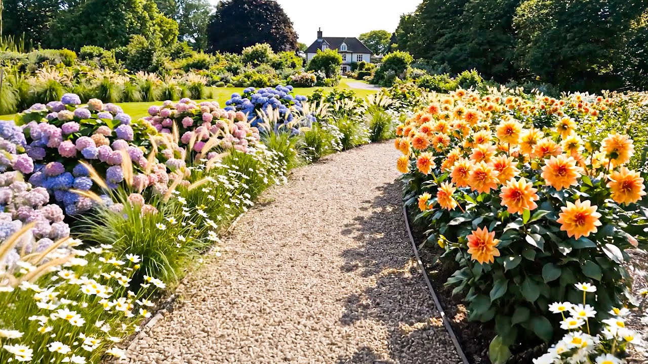 A Dreamlike Garden Tour Through Endless Flowers, Colors And Pure Relaxation