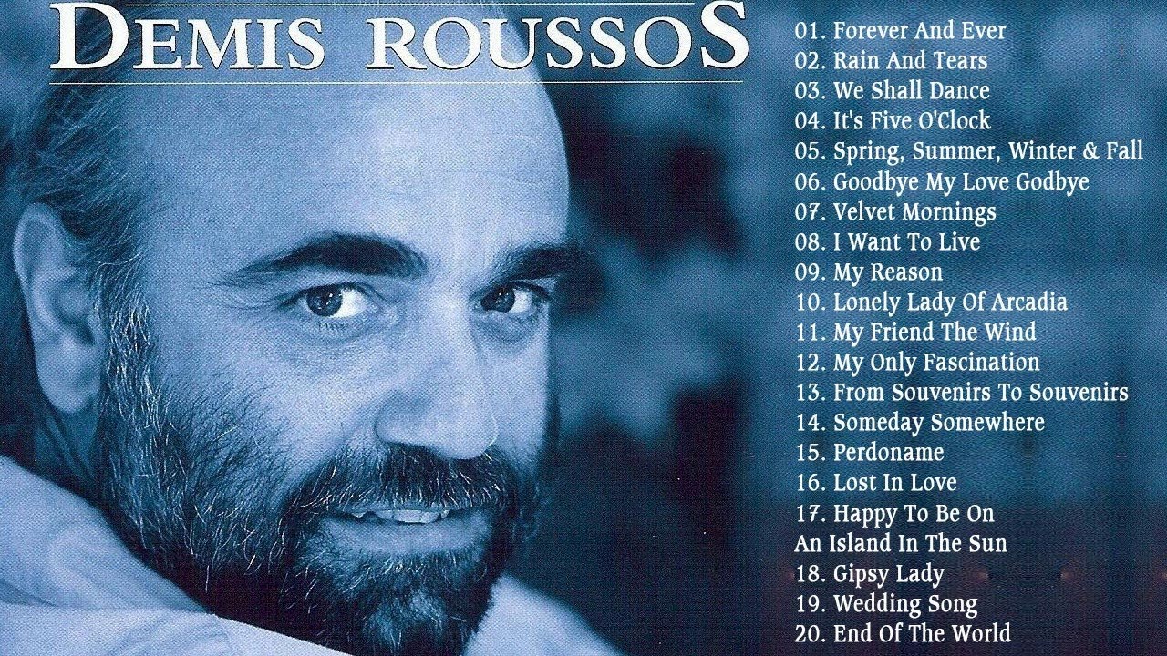 DEMIS ROUSSOS &Eacute;XITOS SUS MEJORES BALADAS CANCIONES - DEMIS ROUSSOS 20 GRANDES &Eacute;XITOS ROMANTIC&Aacute;S MIX