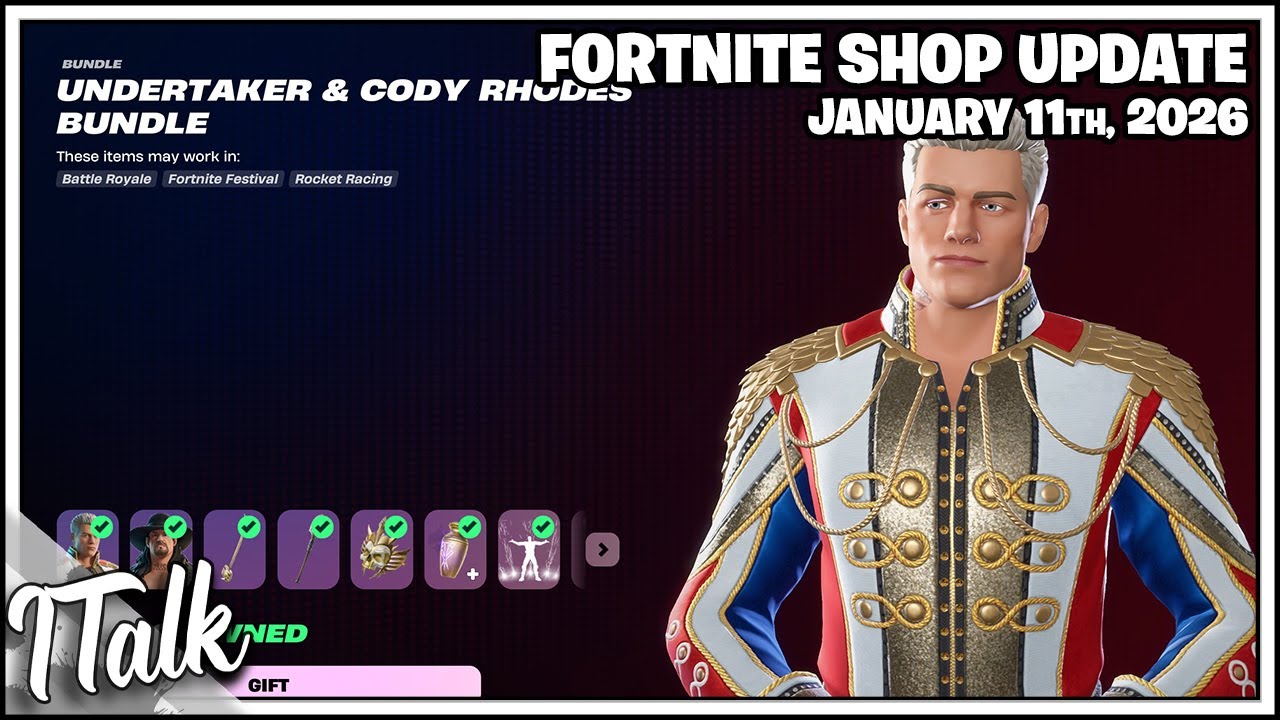 Fortnite Shop WELL THIS IS KINDA AWKWARD... [January 11th, 2026] (Fortnite Chapter 7)