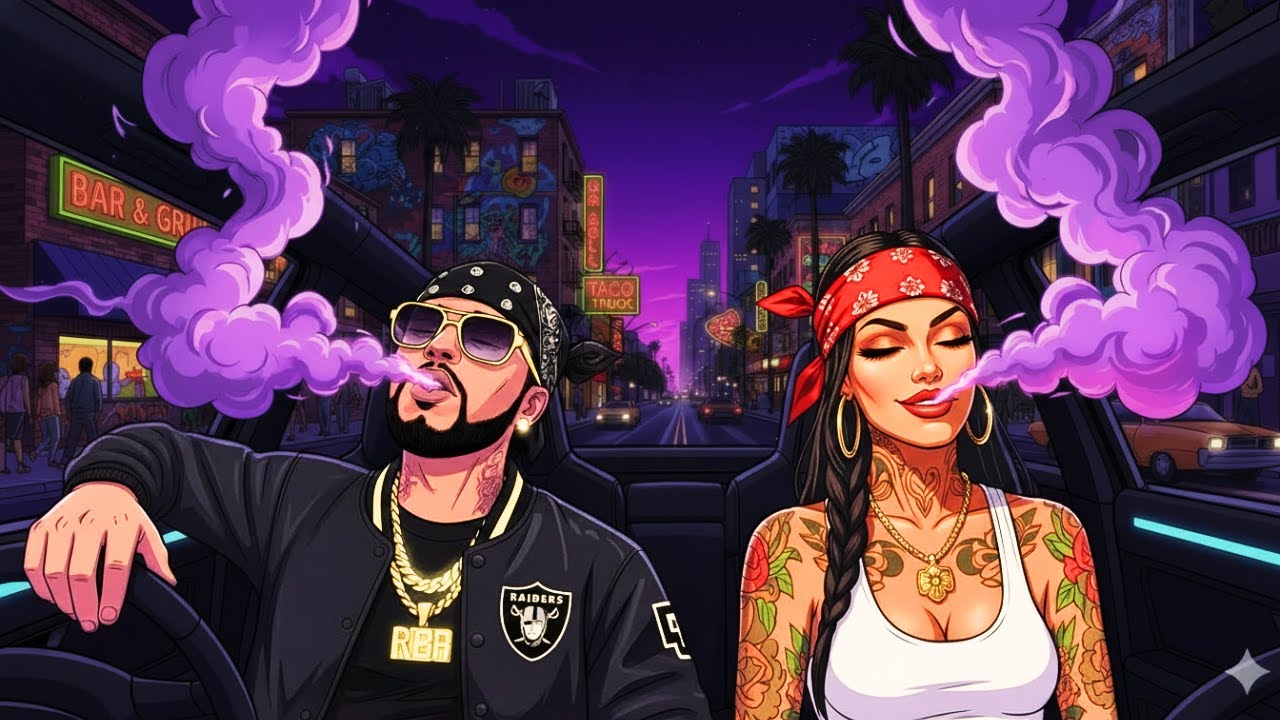 Smoke & Velvet Nights — 420 Chill Hip-Hop | West Coast • Bluesy Rap • Stoner Mood