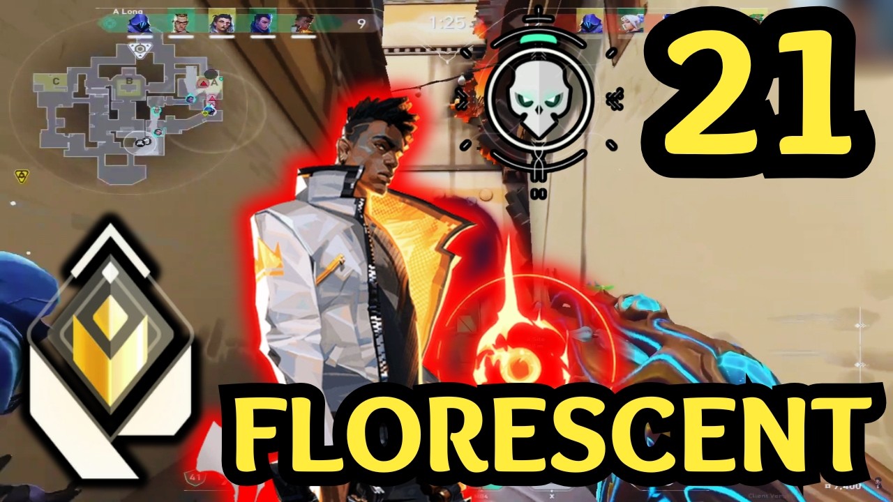 🔥 FLORESCENT MVP?! 21 KILLS with PHOENIX — Haven MAP… Still LOST 🔥 Valorant VOD