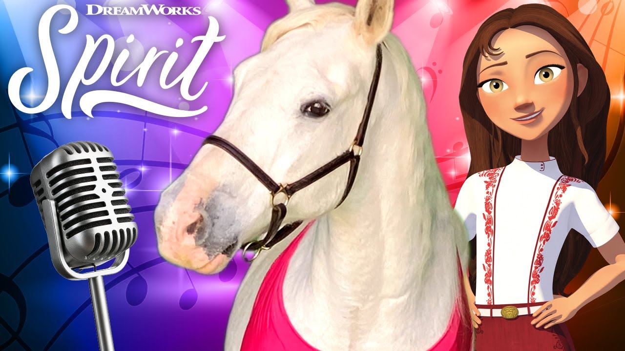 Talented Horse Covers Her Favorite Song! | "Riding Free" Music Video | SPIRIT RIDING FREE