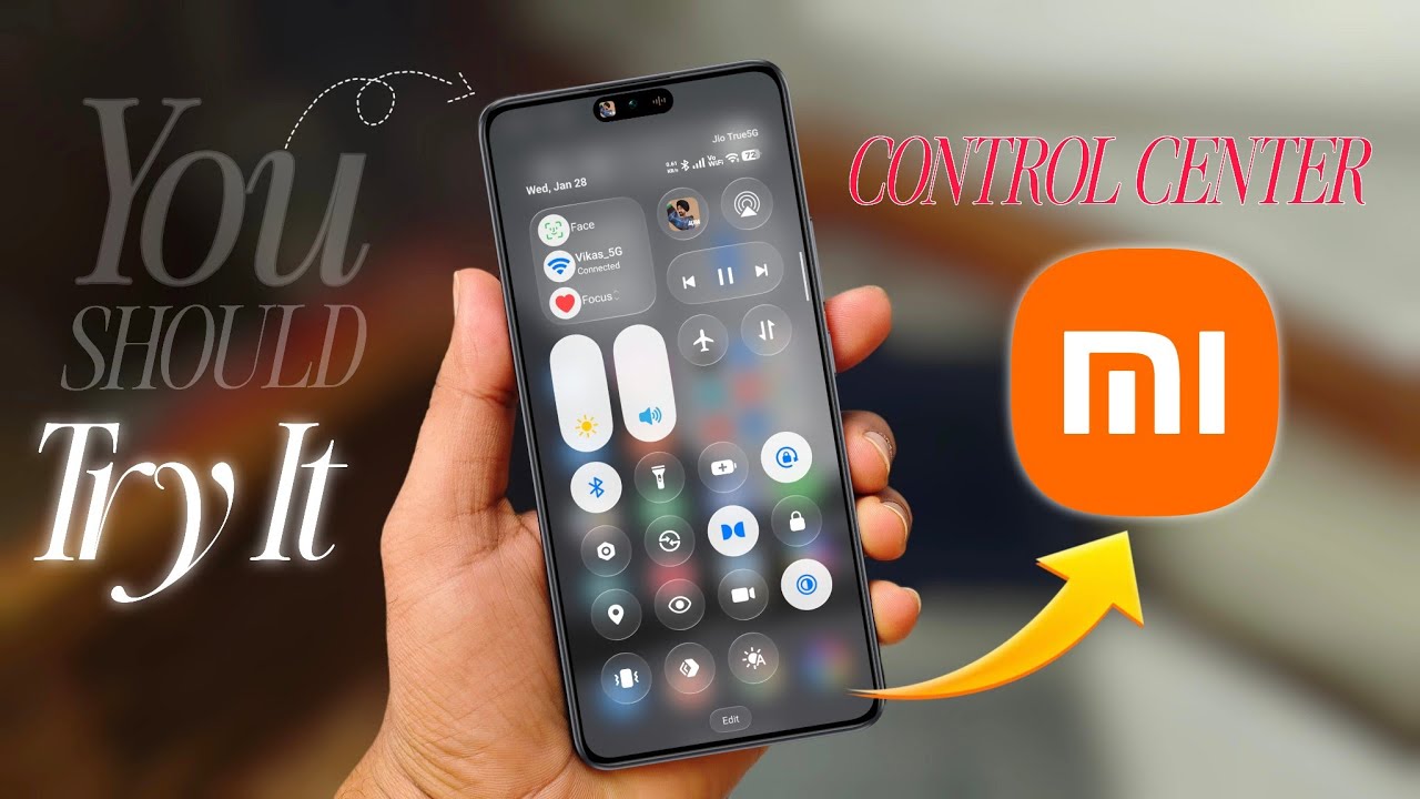INSTALL Hyperos 3 control Center In Redmi & Poco Phones