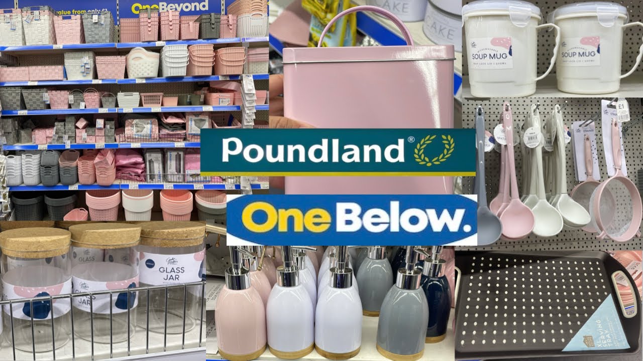 NEW FIND IN POUNDLAND & ONE BELOW / COME SHOP WITH ME / POUNDLAND HAUL | NUR SHOPPY