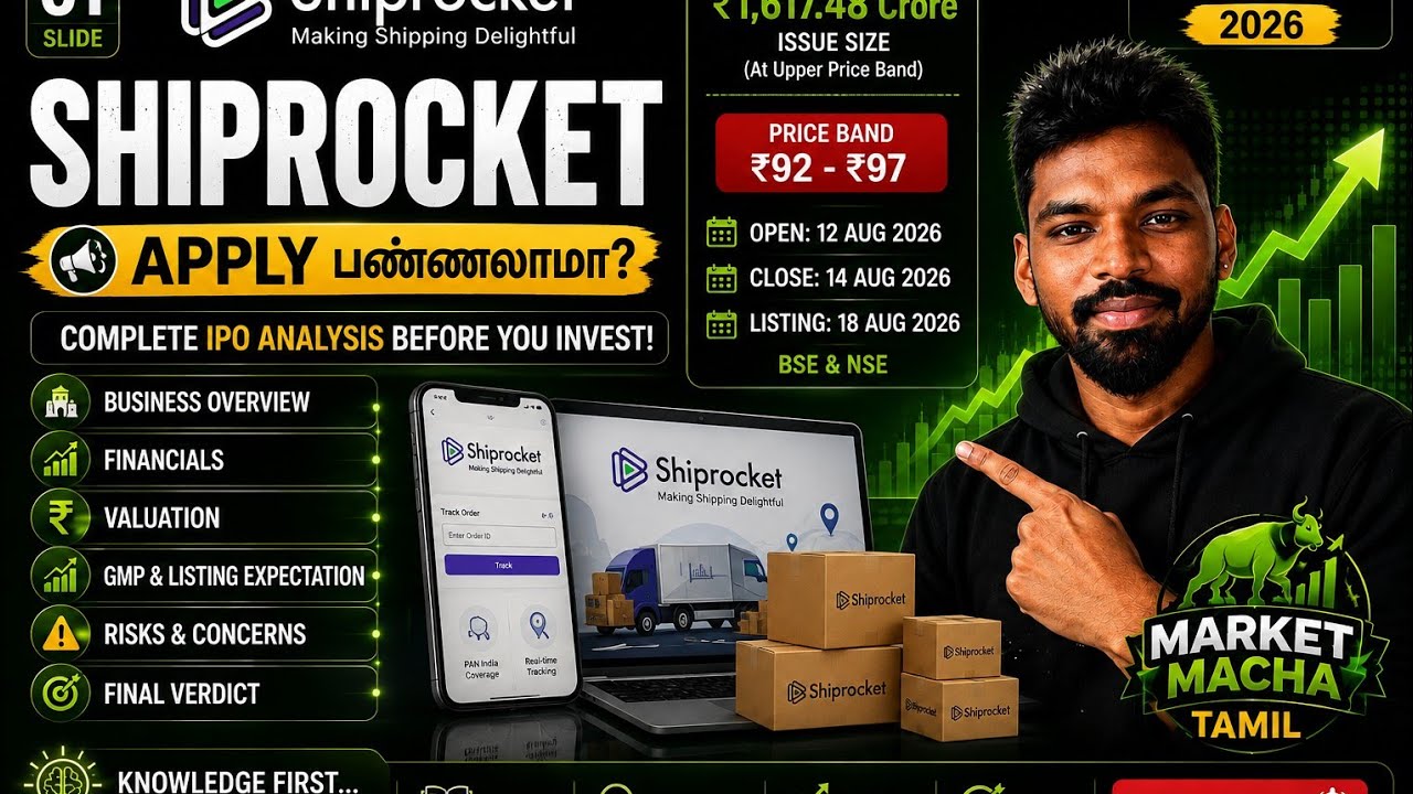 Shiprocket IPO Review 🔥 | Apply பண்ணலாமா? | GMP, Financials, Risks & Final Verdict | Tamil