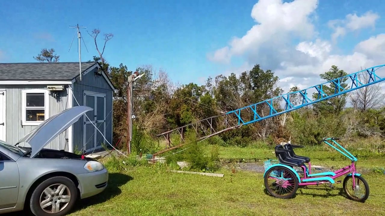 2019-09-15   Raise Ham Radio Tower