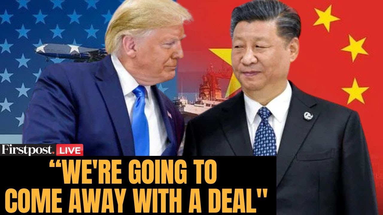 LIVE: US, China Reach Trade Deal Framework ahead of Trump-Xi Meeting