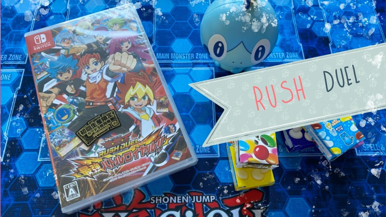 Unboxing Rush Duel Yu-Gi-Oh! Switch + Amiibo | Pekehime Channel